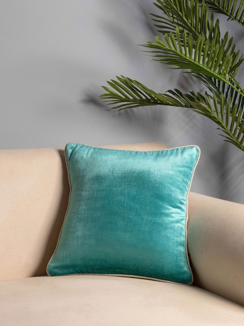 Pure Home and Living Blue Square Cushion Covers