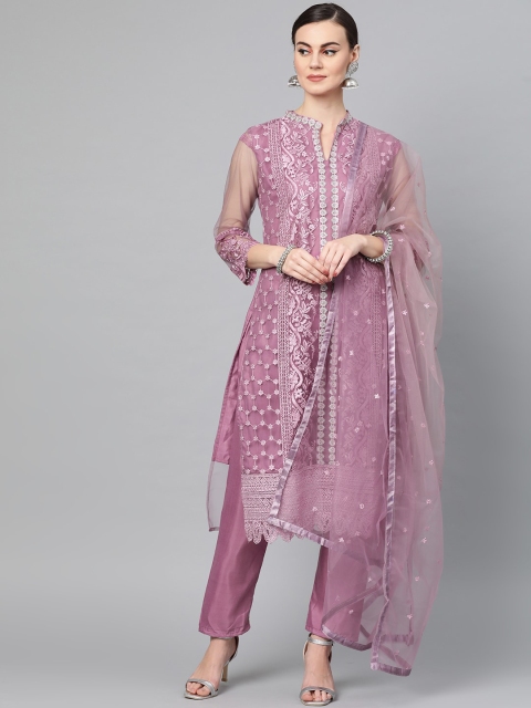 Ishin Women Purple Ethnic Motifs Embroidered Layered Kurta with Trousers & With Dupatta
Ishin Women Purple Ethnic Motifs Embroidered Layered Kurta with Trousers & With Dupatta