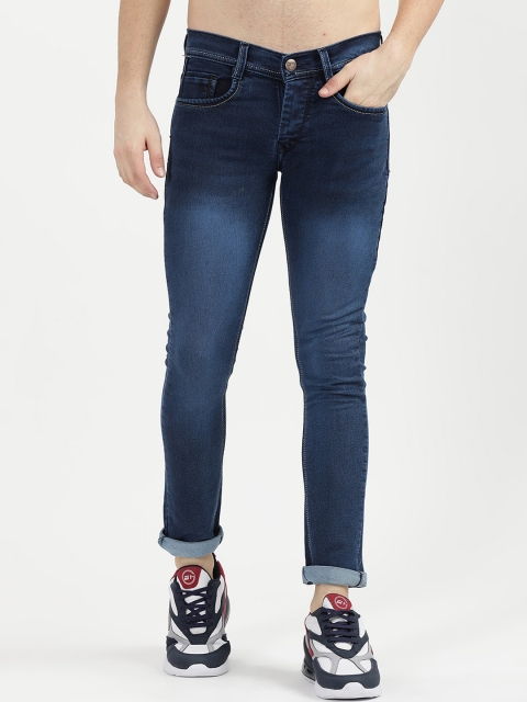 V2 Value & Variety Men Blue Mid Rise Light Fade Jeans