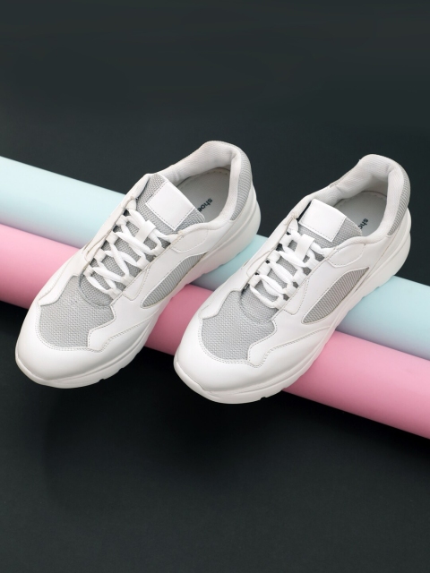 shoexpress Women White Walking Non-Marking Shoes