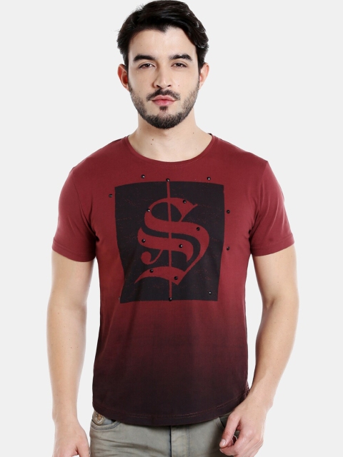 Rex Straut Jeans Men Maroon Colourblocked Extended Sleeves Applique Slim Fit T-shirt
Rex Straut Jeans Men Maroon Colourblocked Extended Sleeves Applique Slim Fit T-shirt