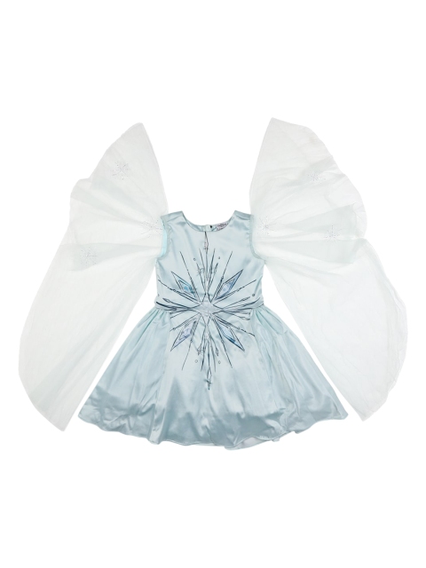Allen Solly Junior Blue Embellished Mini Dress