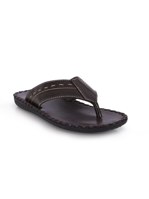 BuckleUp Men Brown Comfort Sandals