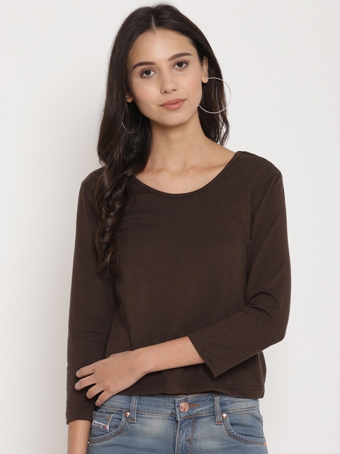 FOSH Brown Regular Top