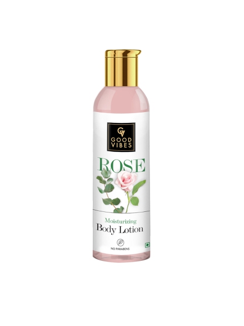 Good Vibes Rose Moisturizing Body Lotion 200 ml, Transparent