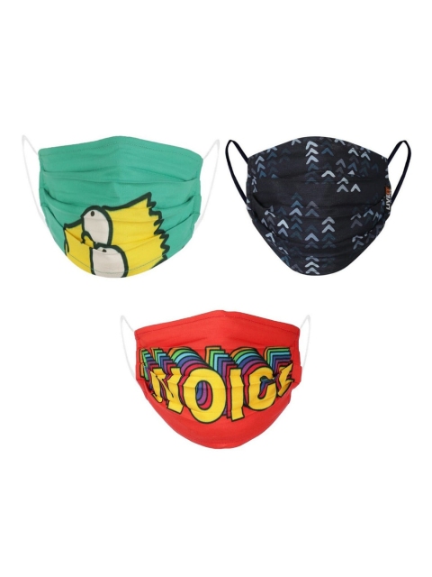 LIVE IT SAFE Adults Pack Of 3 Printed 4-Ply Reusable Cotton Masks With Nano Technology, Green
LIVE IT SAFE Adults Pack Of 3 Printed 4-Ply Reusable Cotton Masks With Nano Technology, Green