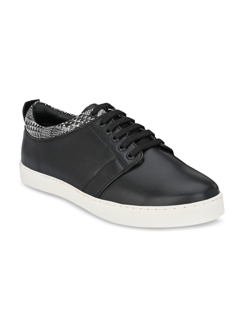 Provogue Men Black Solid Sneakers