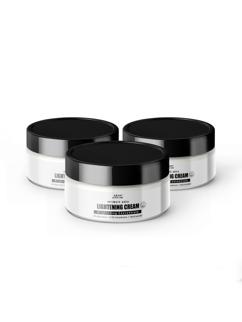 Azani Active Care Pack Of 3 Intimate Area Lightening Cream 150 g, White