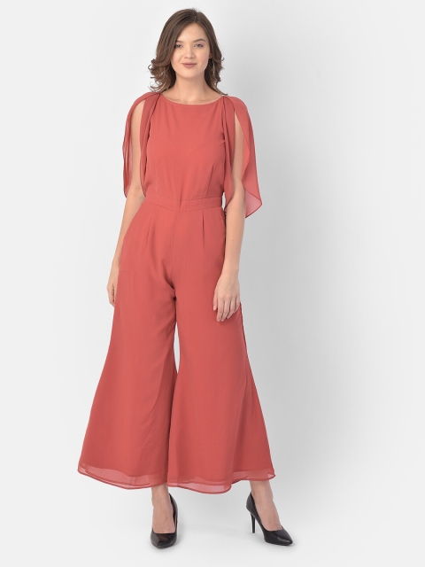 Eavan Rust Basic Jumpsuit