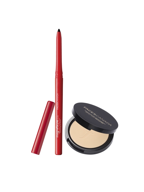 FACES CANADA Weightless Compact Natural & Magnet eyes Kajal, Na