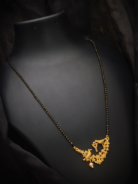 aadita Gold-Plated Black & White Stone-Studded Alphabet Initials Letter Y Mangalsutra
aadita Gold-Plated Black & White Stone-Studded Alphabet Initials Letter Y Mangalsutra