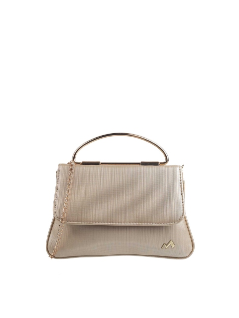 Metro Gold Textured Purse Clutch