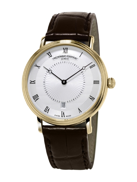 Frederique Constant Men Silver-Toned Dial & Brown Leather Textured Straps Analogue Automatic Motion Powered Watch
Frederique Constant Men Silver-Toned Dial & Brown Leather Textured Straps Analogue Automatic Motion Powered Watch