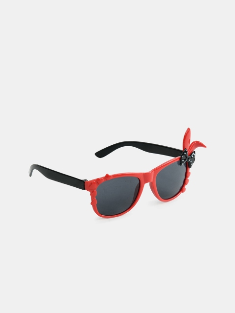 DukieKooky Girls Black Lens & Red Wayfarer Sunglasses with UV Protected Lens 900320-Black
DukieKooky Girls Black Lens & Red Wayfarer Sunglasses with UV Protected Lens 900320-Black