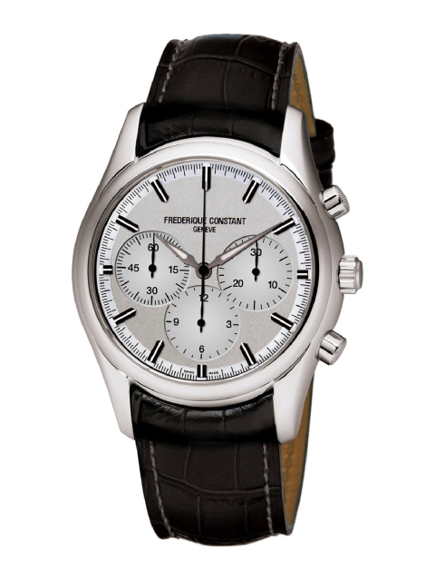 Frederique Constant Men Silver-Toned Leather Vintage Rally Chronograph Watch- FC-396S6B6
Frederique Constant Men Silver-Toned Leather Vintage Rally Chronograph Watch- FC-396S6B6