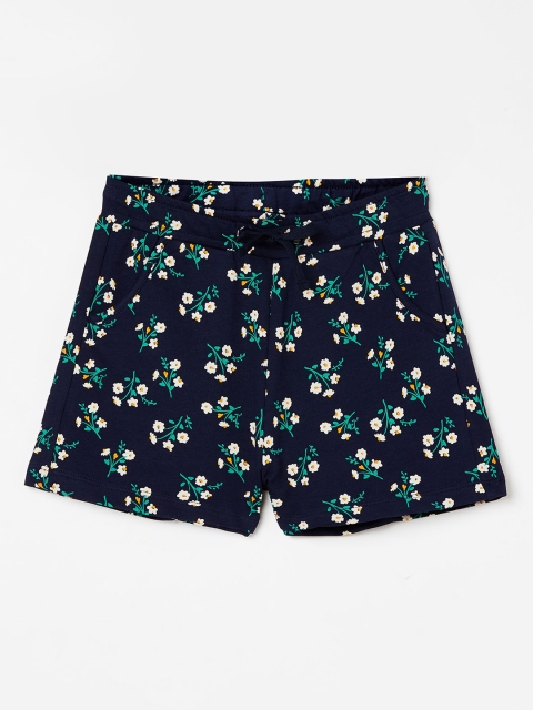 Fame Forever by Lifestyle Girls Navy Blue Floral Printed Mid-Rise Cotton Regular Shorts
Fame Forever by Lifestyle Girls Navy Blue Floral Printed Mid-Rise Cotton Regular Shorts