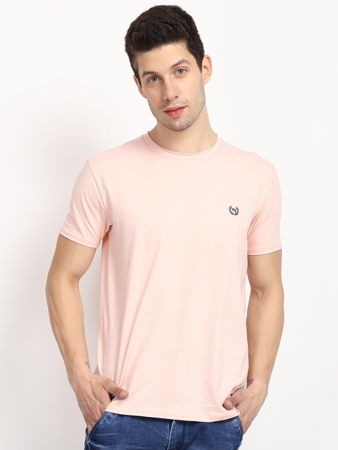V2 Value & Variety Men Pink T-shirt