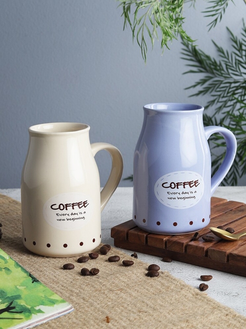 The Decor Mart Cream-Coloured & Purple Text or Slogans Printed 2 Ceramic Glossy Mugs Set
The Decor Mart Cream-Coloured & Purple Text or Slogans Printed 2 Ceramic Glossy Mugs Set