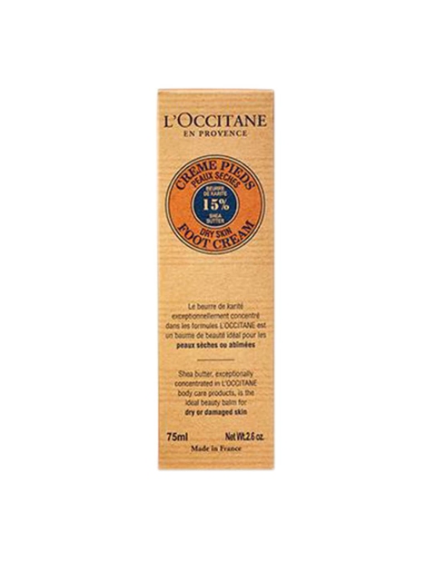 L'Occitane en Provence Shea Butter Foot Cream 75ml, Orange