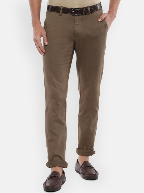 Van Heusen Sport Men Brown Slim Fit Trousers