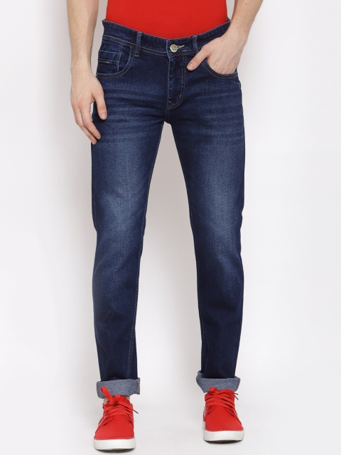 FEVER Men Blue Slim Fit Light Fade Jeans