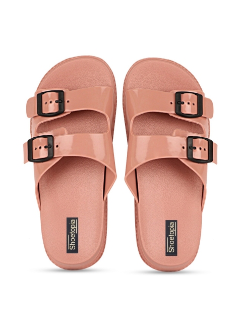 Shoetopia Girls Pink Sliders