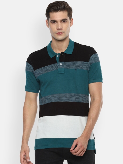 Van Heusen Sport Men Green Black Colourblocked Polo Collar Cotton Pure Cotton T-shirt
Van Heusen Sport Men Green Black Colourblocked Polo Collar Cotton Pure Cotton T-shirt