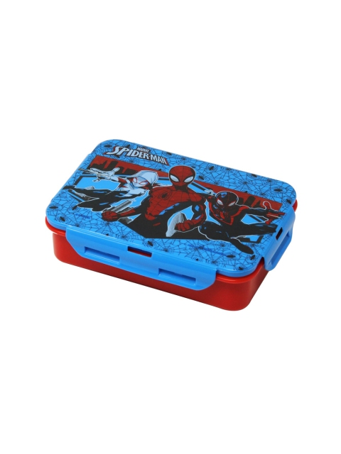 Marvel Boys Blue Inside Stainless Steel Spiderman Lunch Box
