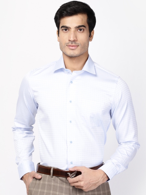 Blackberrys Men Blue Slim Fit Formal Shirt