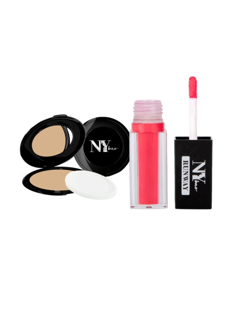 NY Bae 2 Pcs Warm Beige Gaze Compact Powder & Casual Style Liquid Lipstick Makeup Kit, Multi
NY Bae 2 Pcs Warm Beige Gaze Compact Powder & Casual Style Liquid Lipstick Makeup Kit, Multi