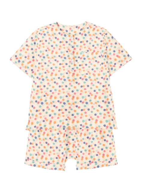 THE BABY ATELIER Unisex Kids Cream-Coloured & Pink Organic Cotton Printed Night suit
THE BABY ATELIER Unisex Kids Cream-Coloured & Pink Organic Cotton Printed Night suit