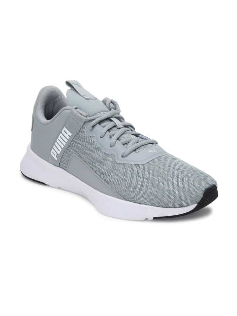 Puma Unisex Grey Mesh Running Shoes