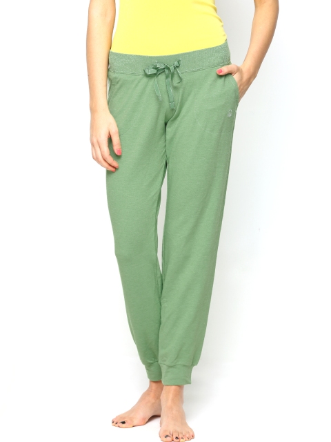 Undercolors of Benetton Women Green Lounge Pants 14P3TRCK301DI