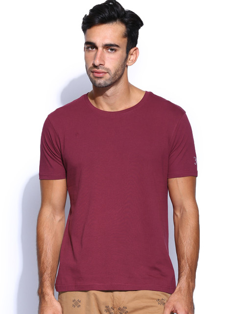 Flying Machine Men Burgundy T-shirt
Flying Machine Men Burgundy T-shirt