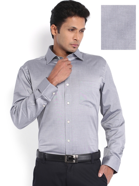 Arrow Men Grey Premium Formal Fit Shirt