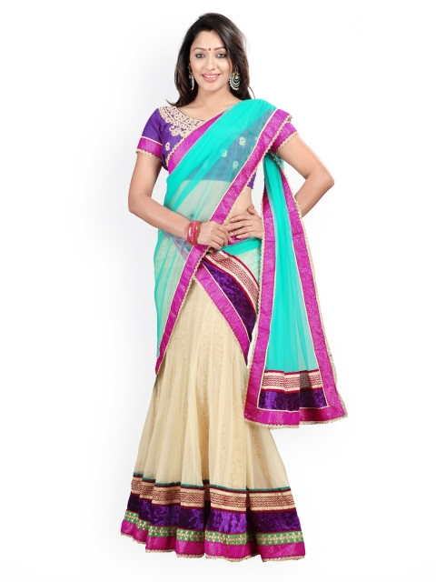 Florence Cream-Coloured & Purple Net & Brasso Semi-Stitched Lehenga Choli Material with Dupatta
Florence Cream-Coloured & Purple Net & Brasso Semi-Stitched Lehenga Choli Material with Dupatta