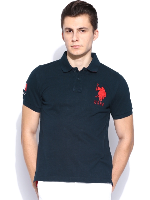 U.S. Polo Assn. Navy Polo T-shirt, Navy blue