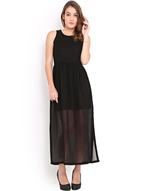 Trend Arrest Black Maxi Dress