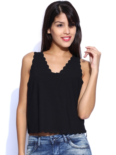 Vero Moda Black Crop Top
