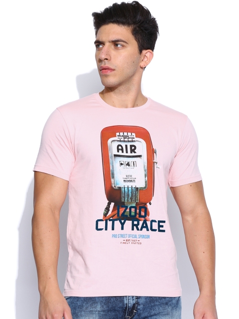 IZOD Pink Printed T-shirt