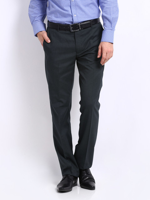 Arrow Men Charcoal Grey Slim Fit Formal Trouser 
Arrow Men Charcoal Grey Slim Fit Formal Trouser