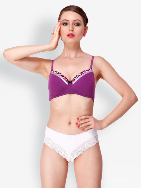 Clovia Women White Briefs