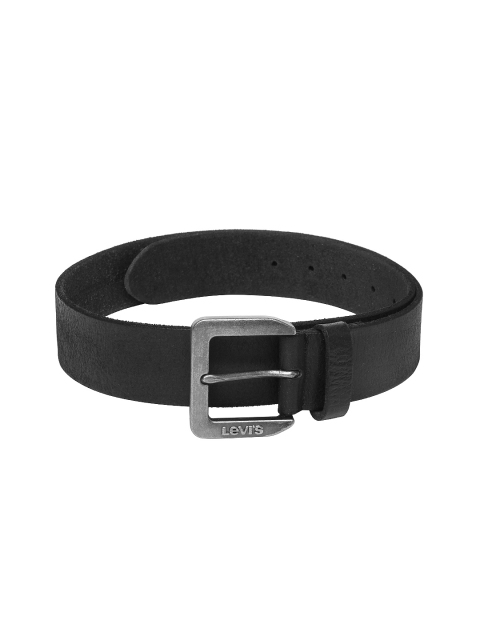 Levis Men Black Leather Belt