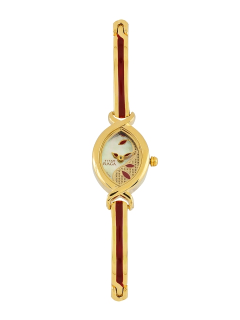 Titan Women White Dial Watch NE2251YM24