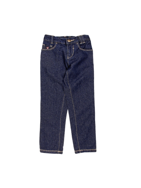 U.S. Polo Assn. Kids Boys Blue Slim Fit Jeans