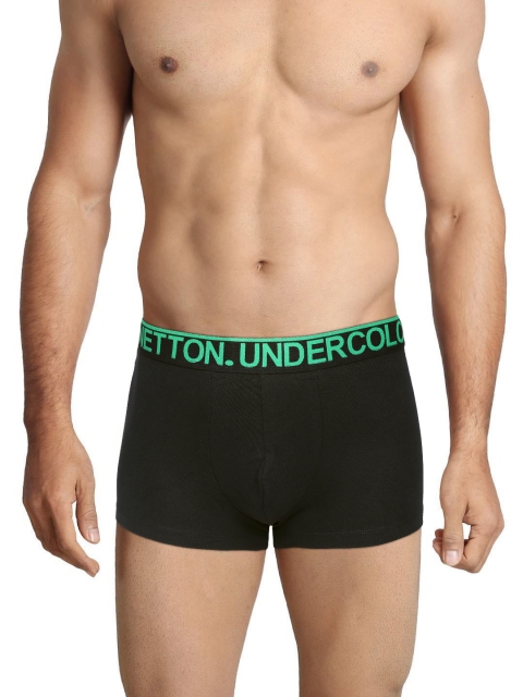 Undercolors of Benetton Black Trunks 14P3680B228D, White