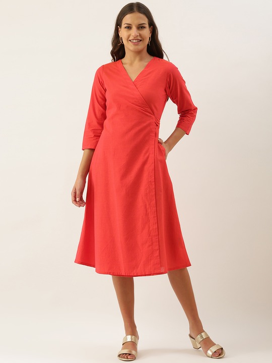 Dress Dresses OKHAI Cotton 16515492 Red ...
