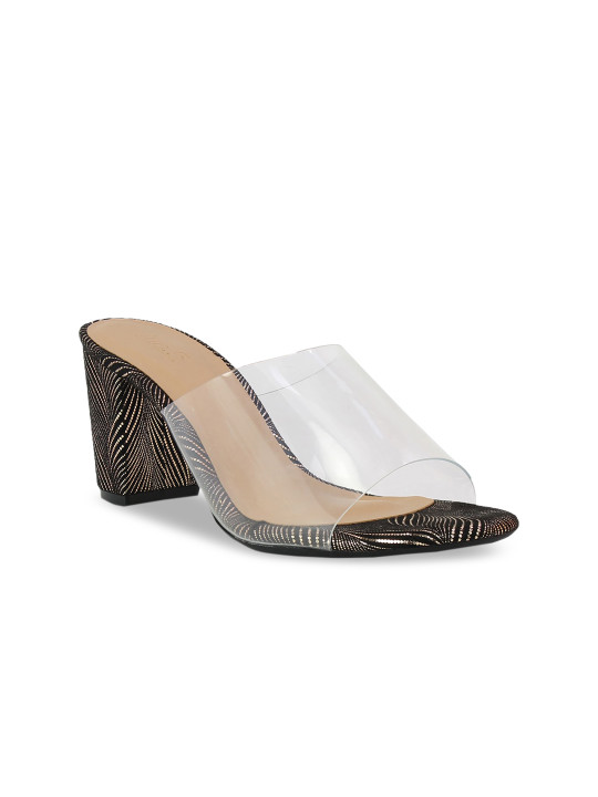Shoes Textured Footwear Women Peep