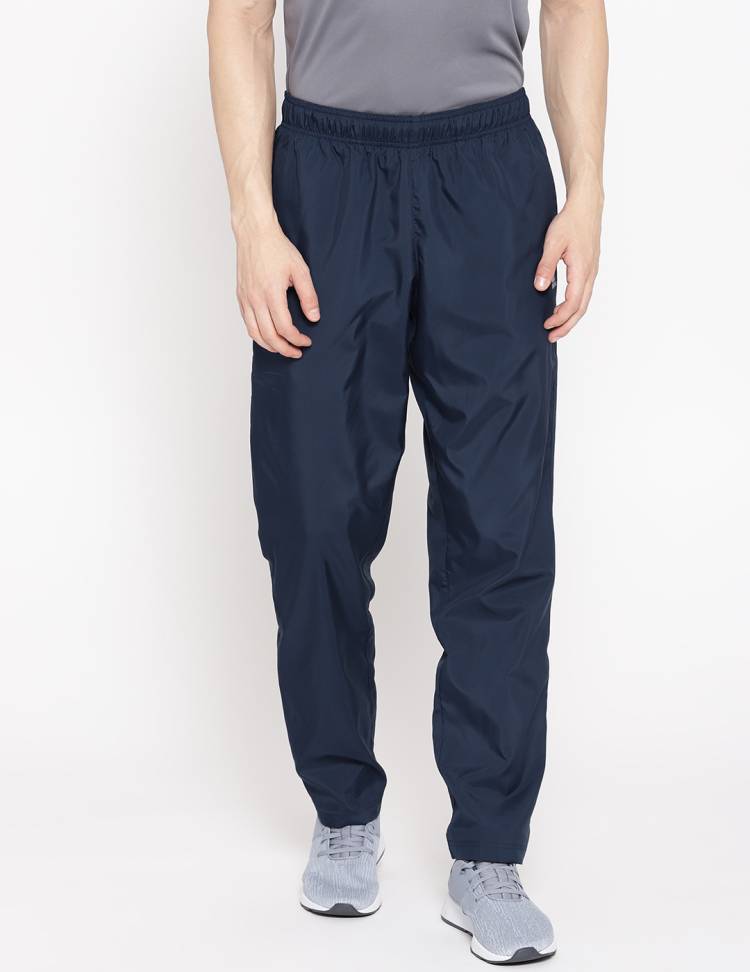 reebok solid men's track pants