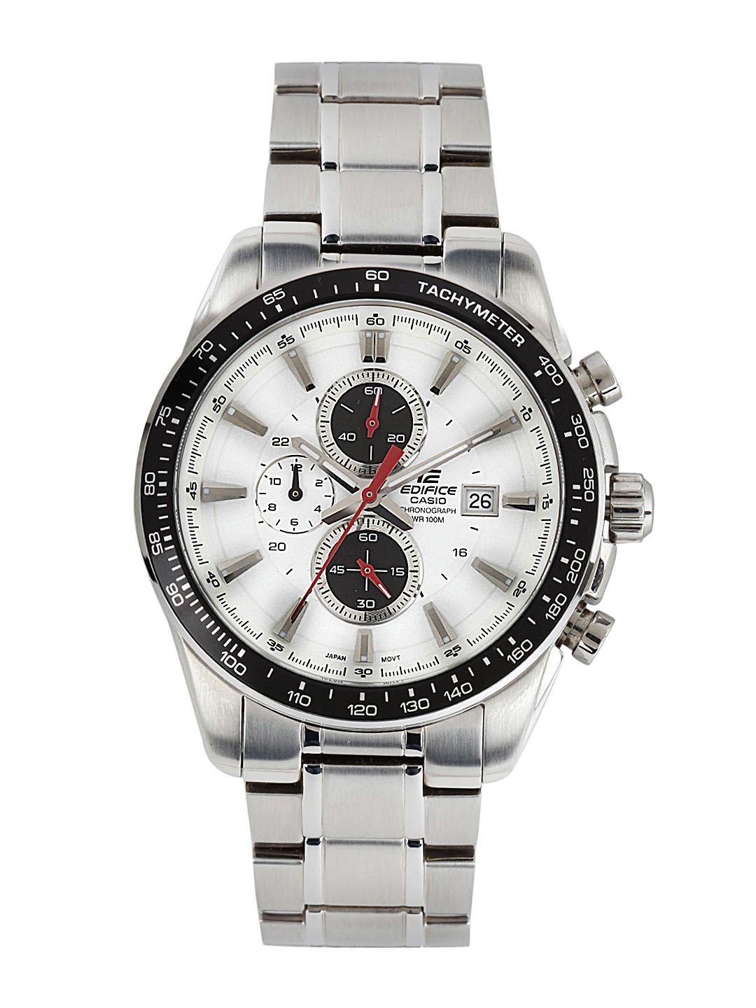 Buy Casio Edifice Men Silver Analogue Watch (ED400) EF-547D-7A1VDF